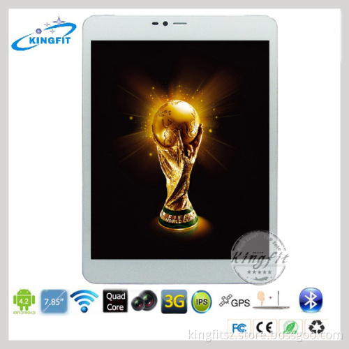 2014 New 7.85 Inch Mtk8382 Quad Core 3G GPS Bluetooth 2.0MP/8.0MP Android 1GB/16GB Tablet PCS